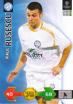 Raul Rusescu AFC Unirea Urziceni 2009/10 Panini Super Strikes CL #330
